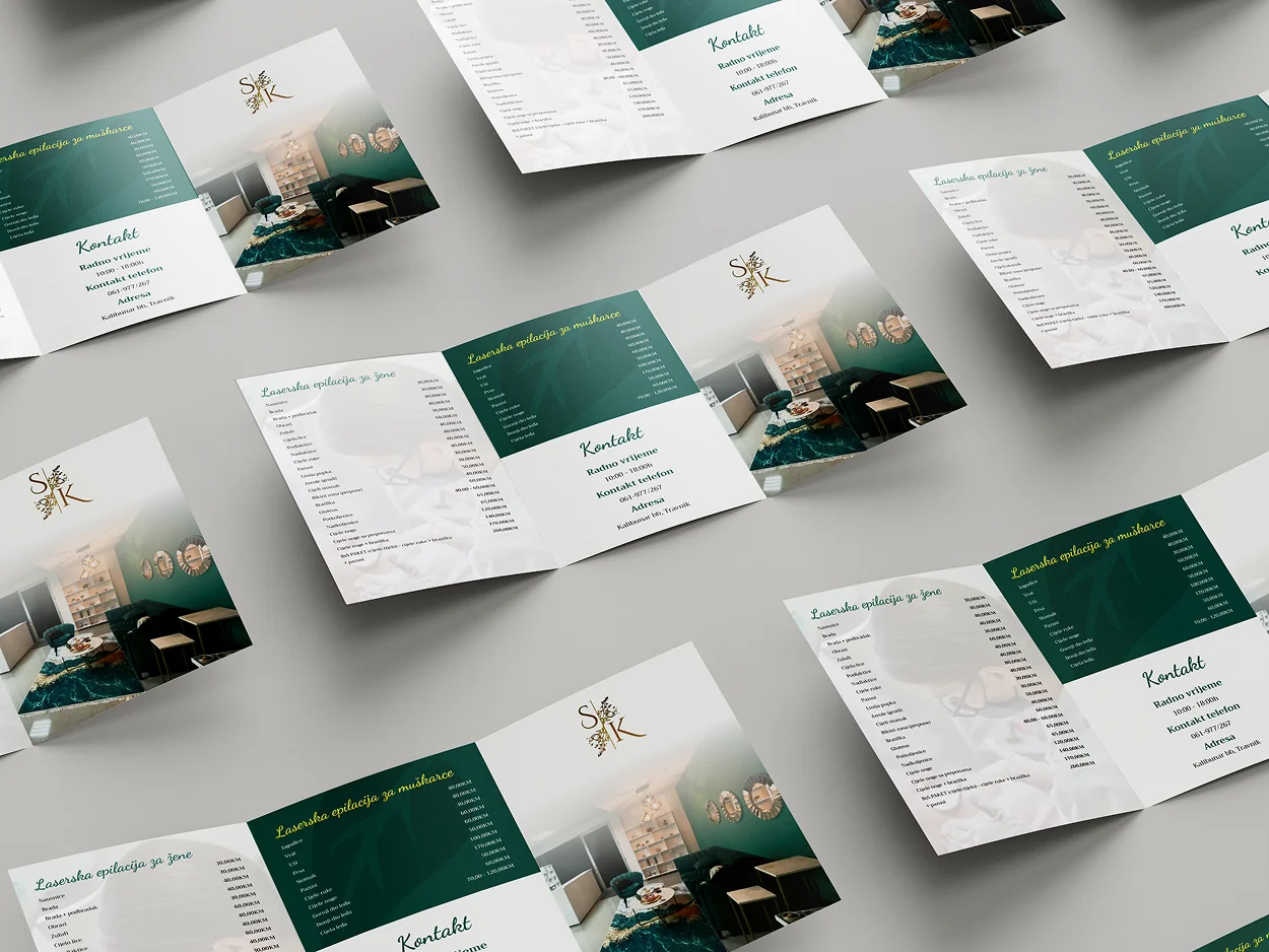 Završena šestostrana brošura za klijenta u Sarajevu